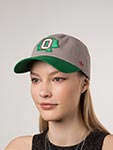 Бейсболка AMERICAN NEEDLE арт. SMU715A-OAO Oakland Oaks New Timer Slouch MILB (серый / зеленый)